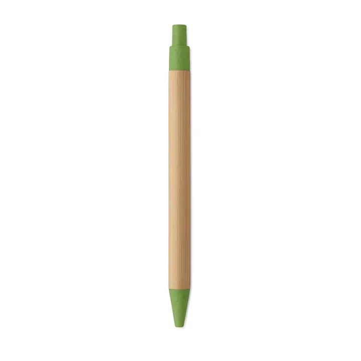 Push button ball pen in bamboo - MO2635 (MOCN#09)